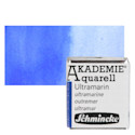 Schmincke Akademie Aquarell Watercolor Pan - Ultramarine, Half Pan