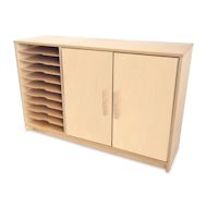 Whitney Brothers Plus Art Paper Center Storage Cabinet