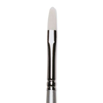 Open in modal - Winsor & Newton Artisan Brush - Filbert, Long Handle, Size 4