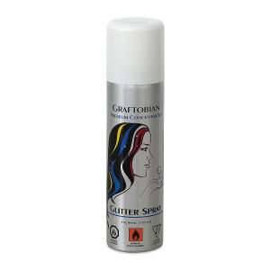 Graftobian Hair Color Spray - Opalescent/White Pearl Glitter Spray