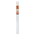 Plastruct Plastic Half-Round Rod - Pkg of 10, 0.1" Dia × 0.05" H × 10" L