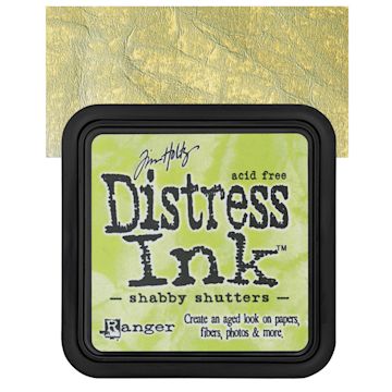 Open in modal - Ranger Distress Ink Pad - Shabby Shutters pad and swatch