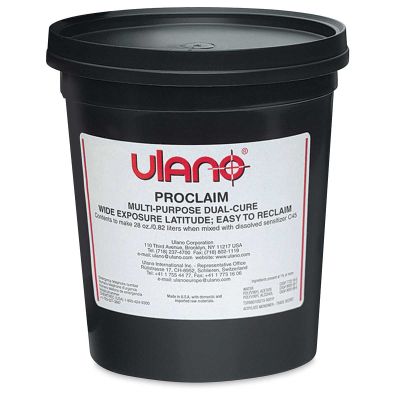 Ulano Proclaim Emulsion - 32 oz, Blue