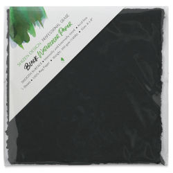 Shizen Black Watercolor Paper - 8" x 8", Hot Press/Smooth, 5 Sheet Pkg