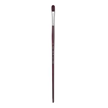Open in modal - Utrecht Tuscan Synthetic - Filbert, Size 4, Long Handle