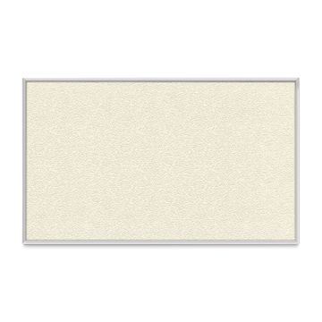 Open in modal - Ghent PremaTak Tackboard - 5 ft x 3 ft, Ivory, Vinyl, Aluminum Frame