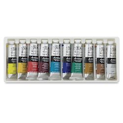 Winsor & Newton Artisan Water Mixable Oil Paint - Set of 10 Colors, 1. ...