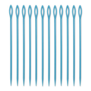Plastic Weaving Needle - 6" Long, Set of 12