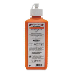 Schmincke Aero Color Professional Airbrush Color - 250 ml, Cadmium Orange Hue
