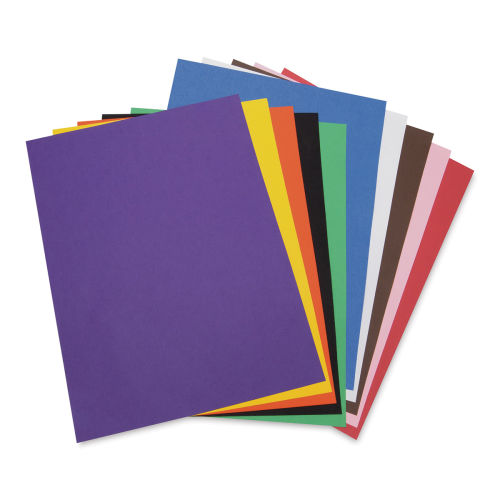 Tru-Ray® Black Sulphite Construction Paper, 12 x 18 - 50 Sheets