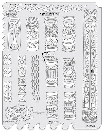 Open in modal - Tiki Master - Top view of Totem Tiki Template  