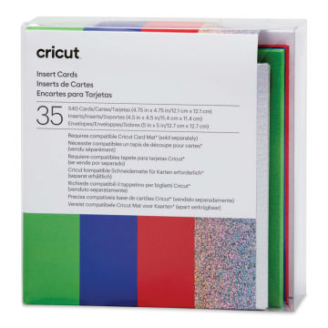 Cricut Cards, Inserts, and Envelopes - Rainbow Scales, Pkg of 35