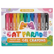 Ooly Cat Parade Watercolor Gel Crayon Set