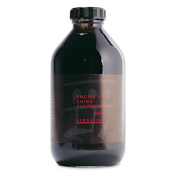 Open in modal - Sennelier India Ink - 1 L, China Black