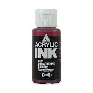 Open in modal - Holbein Acrylic Ink - Quinacridone Crimson, 30 ml