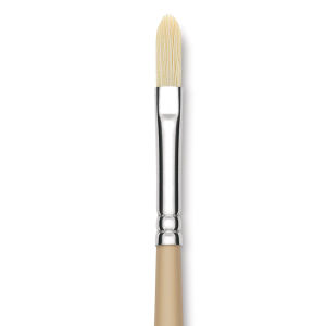 Robert Simmons Signet Brush - Filbert, Long Handle, Size 2