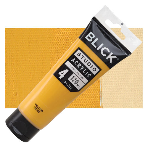 Blick Artists' Acrylic - Yellow Ochre, 2 oz Tube