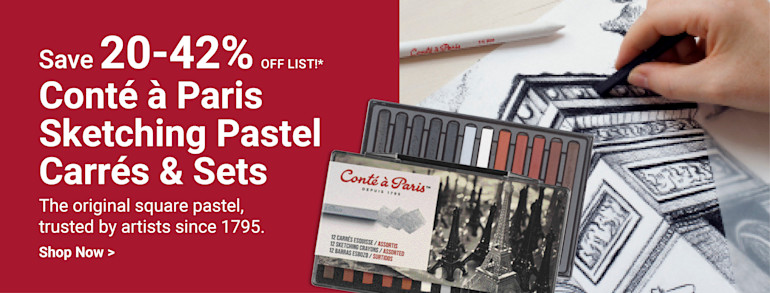 Save 20-42% off list. Conté à Paris Sketching Pastel Carrés and Sets. The original square pastel, trusted by artists since 1795. Shop Now.