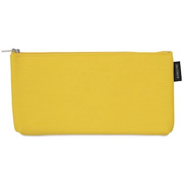 Open in modal - Delfonics Mareku Flat Pen Case - Yellow, front