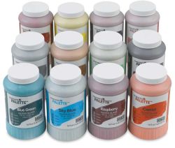 Amaco Teacher's Palette Glazes- Class Pack #3, Set of 12, 16 oz