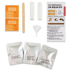 Kikkerland DIY Beeswax Lip Balm Kit (Kit contents)