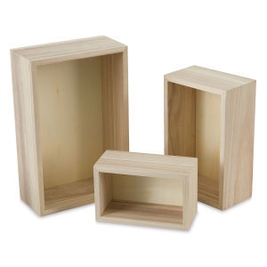 Darice Nested Wood Boxes