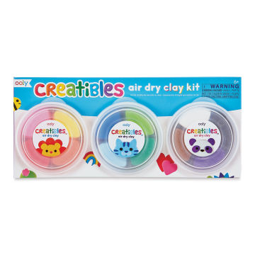 Ooly Creatibles Air Dry Clay Kit, packaging