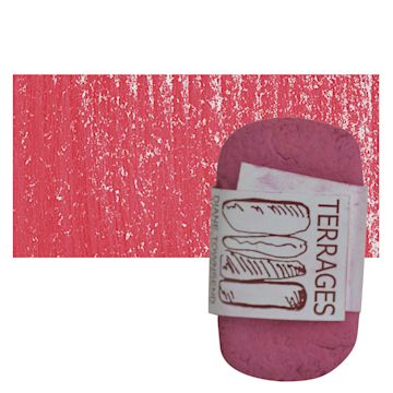 Open in modal - Townsend Terrages Pastel - Tuscan Red Pink pastel and swatch