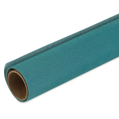 Lineco Book Cloth - 17 x 19, Teal, Rolled Sheet