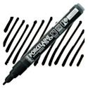 Pebeo Porcelaine 150 Paint Marker - Anthracite Black, Broad