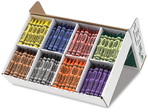 8 Count Crayola Jumbo Crayons: What's Inside the Box