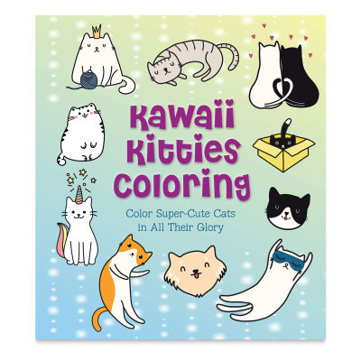 Kawaii Kitties Coloring Book (Book Cover)