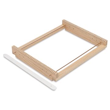 Open in modal - Todd Loom - Angled view of loom frame
