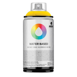 MTN Water Based Spray Paint - Cadmium Yellow Medium, 300 ml Can