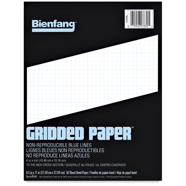 gridded paper roll