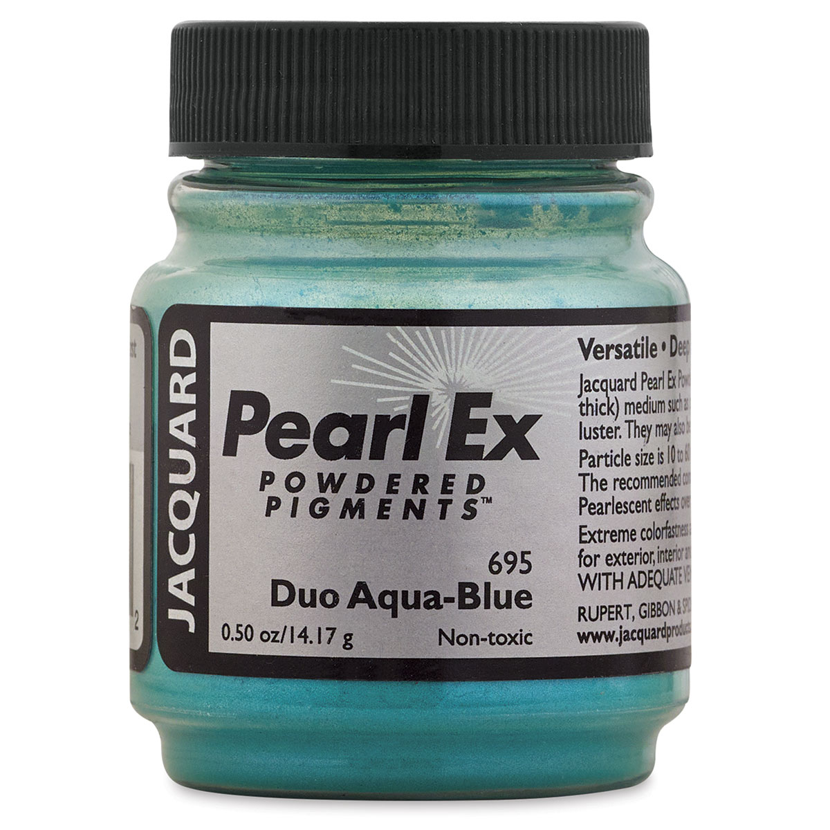 Jacquard Pearl EX Powdered Pigments Sky Blue 0 75 oz Pack of 3