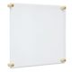 Cool Modern Frames - Angled view of empty 12" x 15" frame with Goldtone hardware 