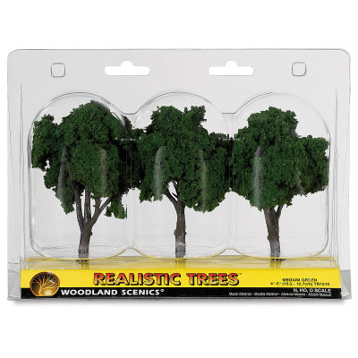 Woodland Scenics Model Scenery - 3 4"-5" Trees in package