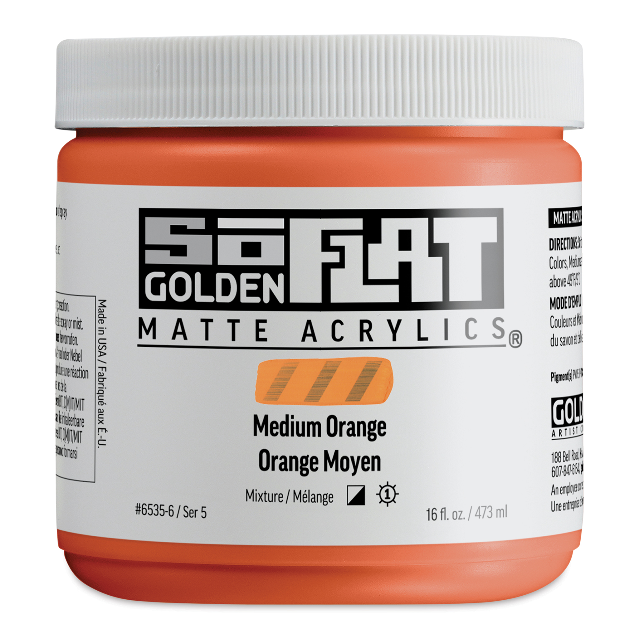 Golden SoFlat Matte Acrylic Paint - Titan Green Pale, 59 ml, Jar