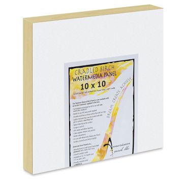 Open in modal - American Easel WaterMedia Panel - 10" x 10", Gallery Profile 1-5/8"