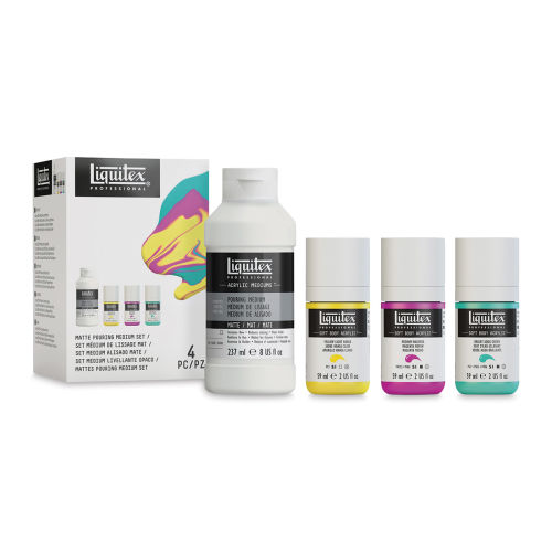 Liquitex Professional Soft Body Acrylic Paint Set, Muted Colors Collection