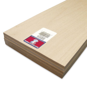 Midwest Products Genuine Basswood Sheets - 1/16'' x 6'' x 24'', 10