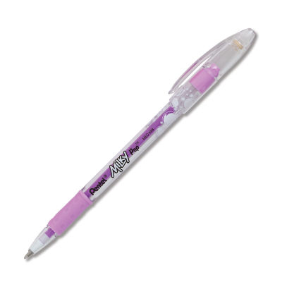 Pentel Milky Pop Pen Set - Angled view of Violet pen