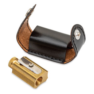 Dux Adjustable Brass Sharpener with Case