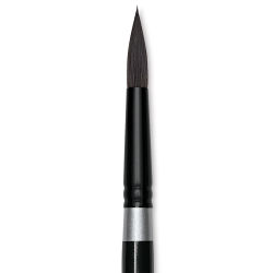 Silver Brush Black Velvet Brush - Round, Size 14