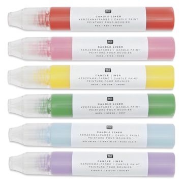Open in modal - Rico Design Candle Liner Paints - Set of 6