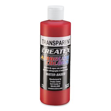 Open in modal - Createx Airbrush Color - 8 oz, Transparent Brite Red