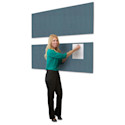 Screenflex Acoustical Panel - 74" x 22", Lake