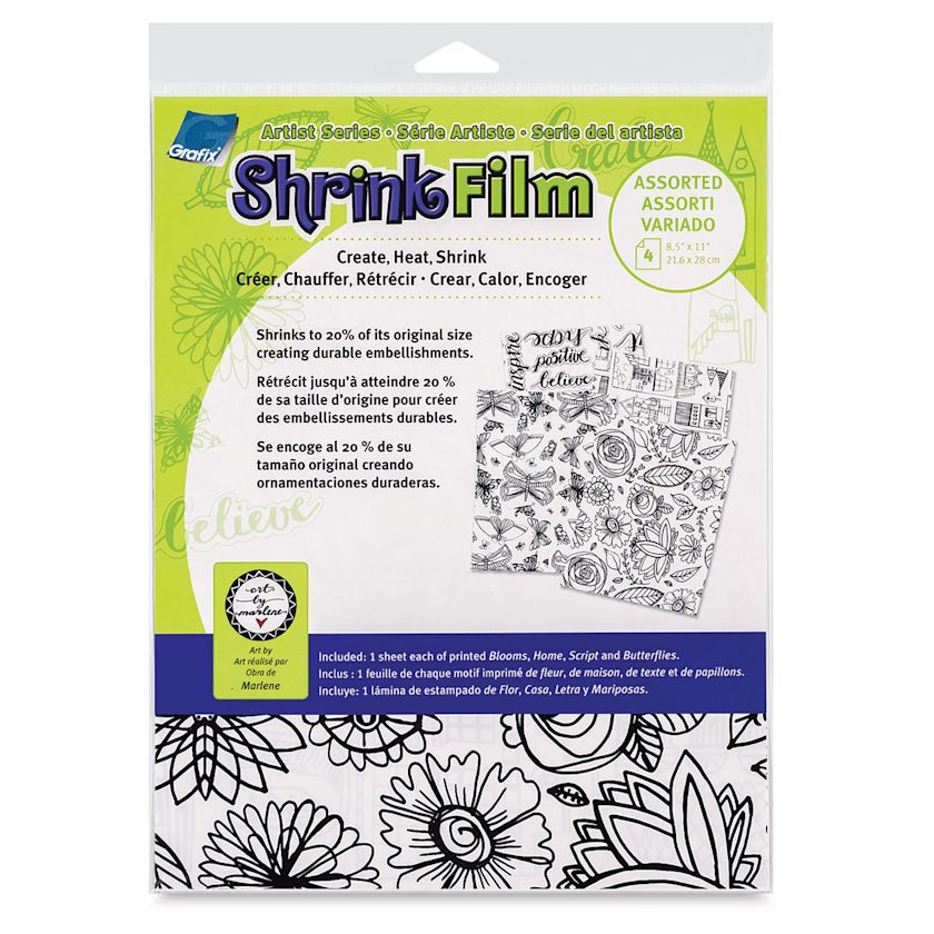 Grafix Artist Series Shrink Film BLICK Art Materials