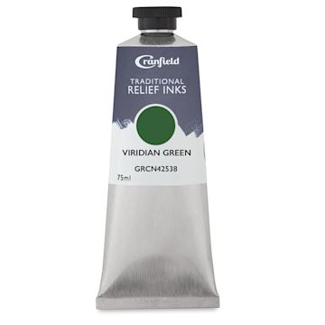 Open in modal - Cranfield Traditional Relief Ink - Viridian Green, 75 ml